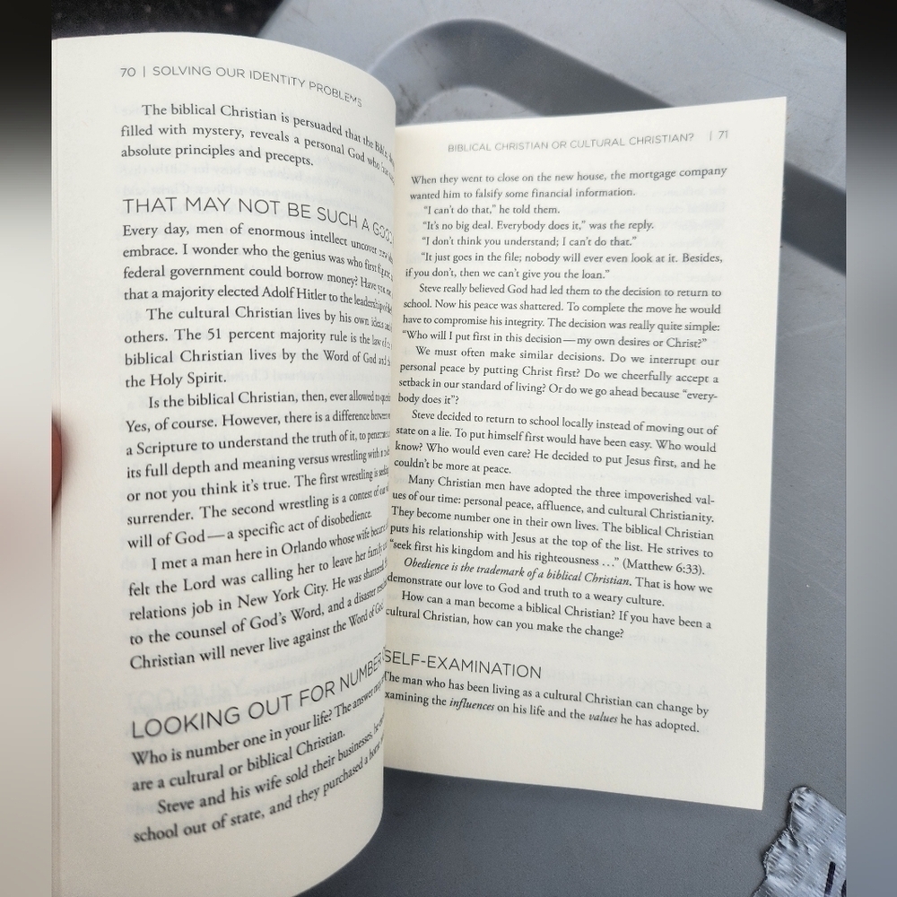 The Man in the Mirror book Patrick M Morley - Picture 4 of 4
